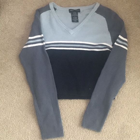 Jamie ❤️ Scott Sweaters - Vintage 90’s Blue Cropped Sweater